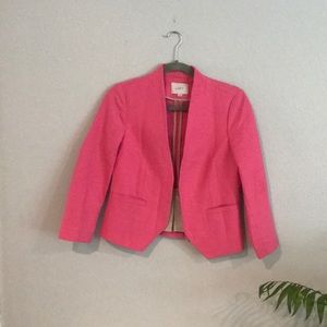 Pleated LOFT blazer